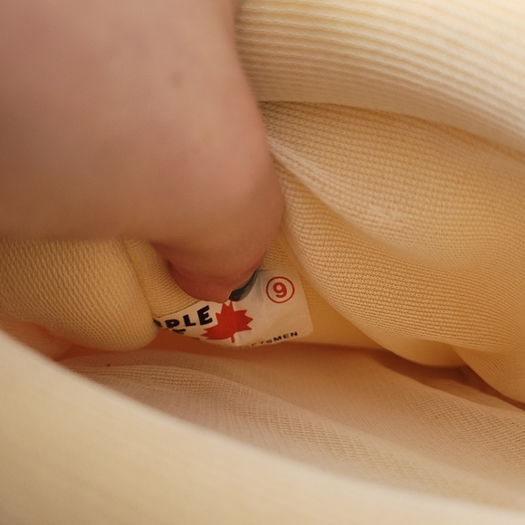 Vintage 80's green and orange Maple Leaf platform winter space boots Size 9 - Picture 10 of 13